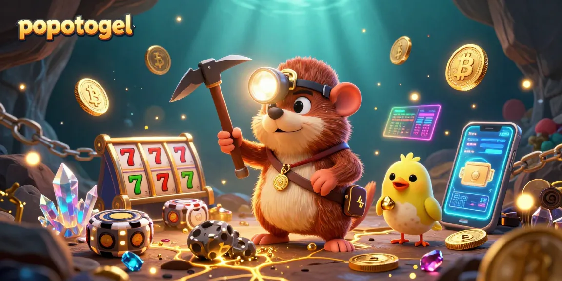 Spin and win with popotogel in an exhilarating 3D casino treasure hunt scene