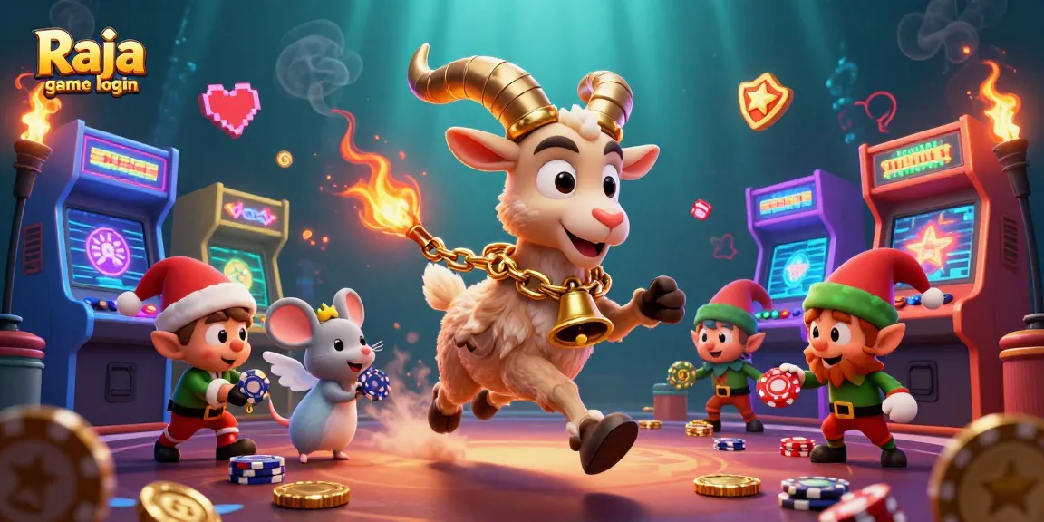 Engage in thrilling play with Raja game login, featuring enchanted casino characters and dynamic game elements.