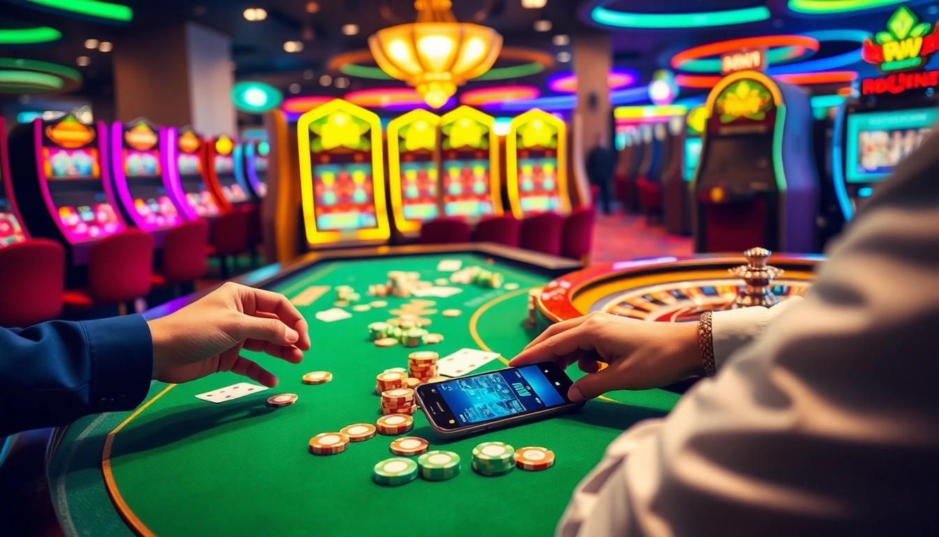 S8 users engaging in a thrilling casino experience with vibrant games and engaging mobile app.