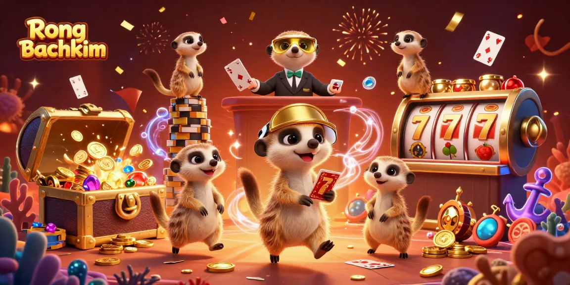Watch the meerkats run an exciting Rong bachkim casino operation filled with treasures and vibrant casino elements.