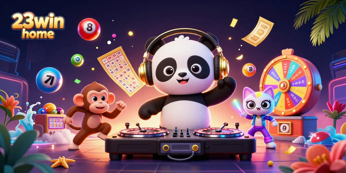 Engage and win at 23win home with exciting games and vibrant casino visuals