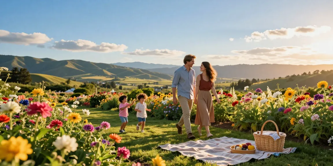 The Capay Valley Garden Tour offers scenic beauty and joy to travelers enjoying blooming flowers and nature.