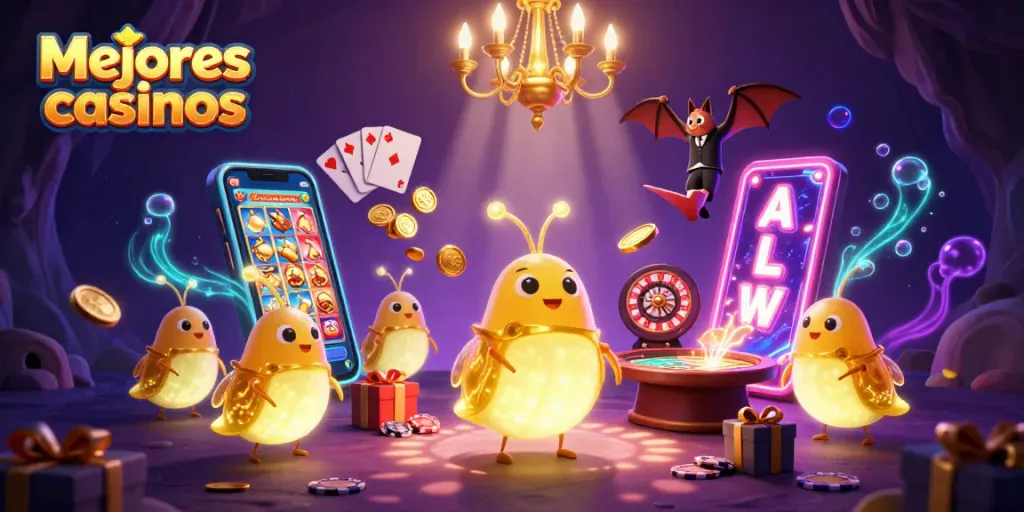 Mejores casinos iluminados por luciérnagas en un casino lleno de juegos y emoción