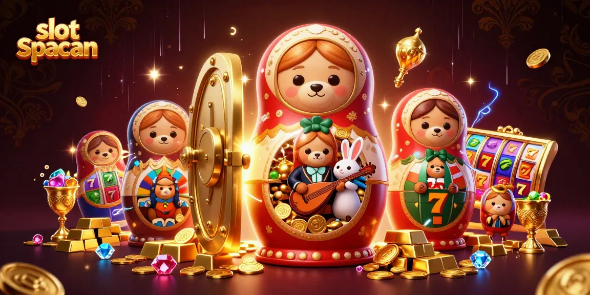 Engage in slot spaceman gaming with dynamic 3D illustrations of vibrant casino characters and elements.