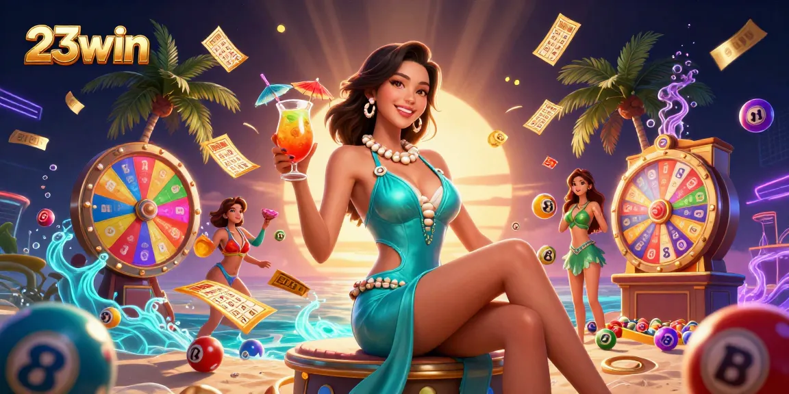 Experience excitement and rewards at 23win's vibrant casino adventure with dynamic game elements.