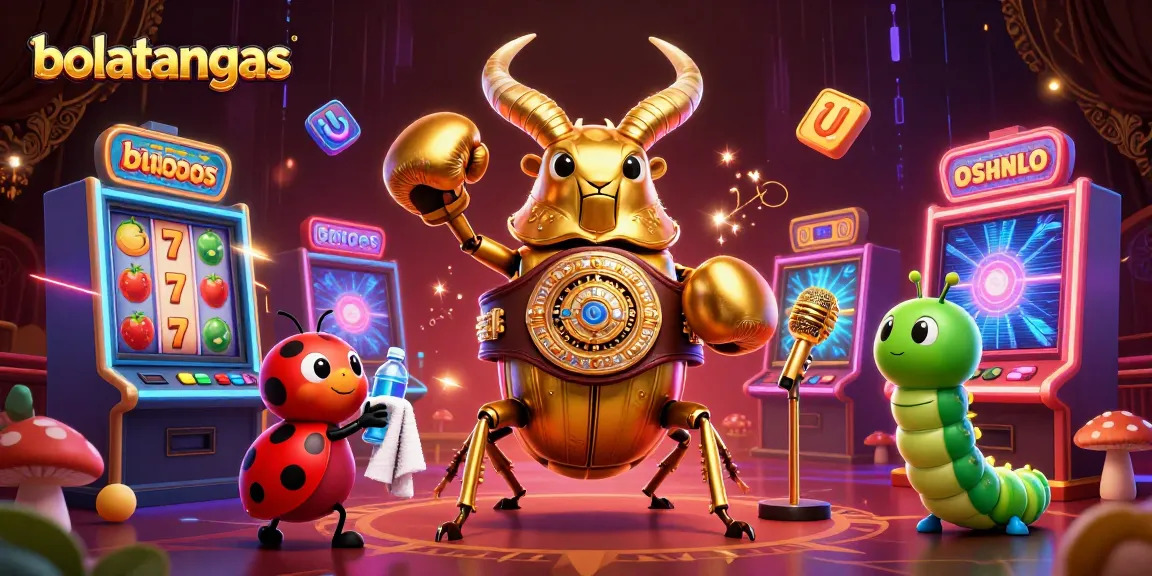 Engage with bolatangkas through an exciting slot experience featuring vibrant 3D elements and characters.